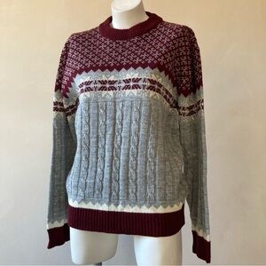Andhurst | Vintage Fair Isle Christmas Holiday Sweater